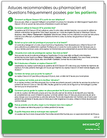 Patient question sheet