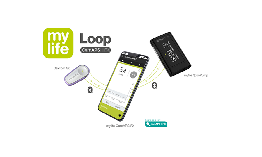 myLife Ypsopump connects with the Dexcom G6.