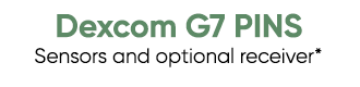 Dexcom G7 ordering PINS