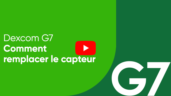 Comment remplacer le capteur - appli G7