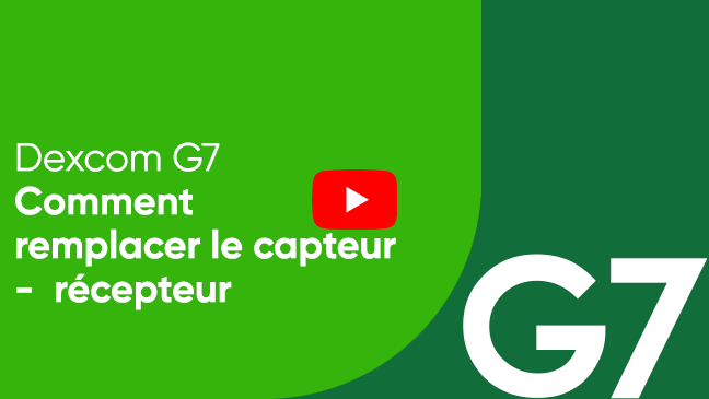 Comment remplacer le capteur - récepteur G7