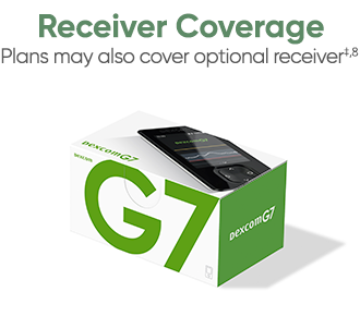 Dexcom G7 receivers are available under most plans across Canada.