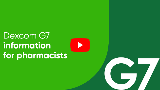 Dexcom G7 video for pharmacists